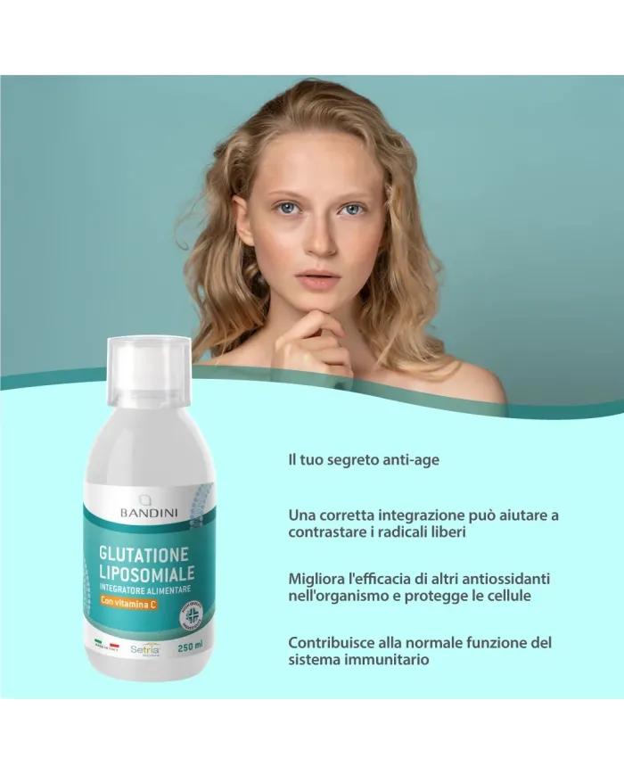 Glutatione Liposomiale con Vitamina C - 250 ml